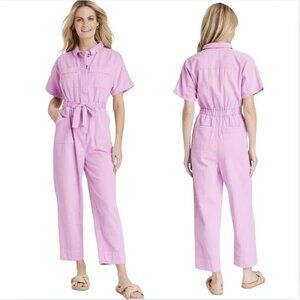 Universal Thread Women's Short Sleeve Boiler-suit/Jumpsuit Relaxed Leg - 6/SM